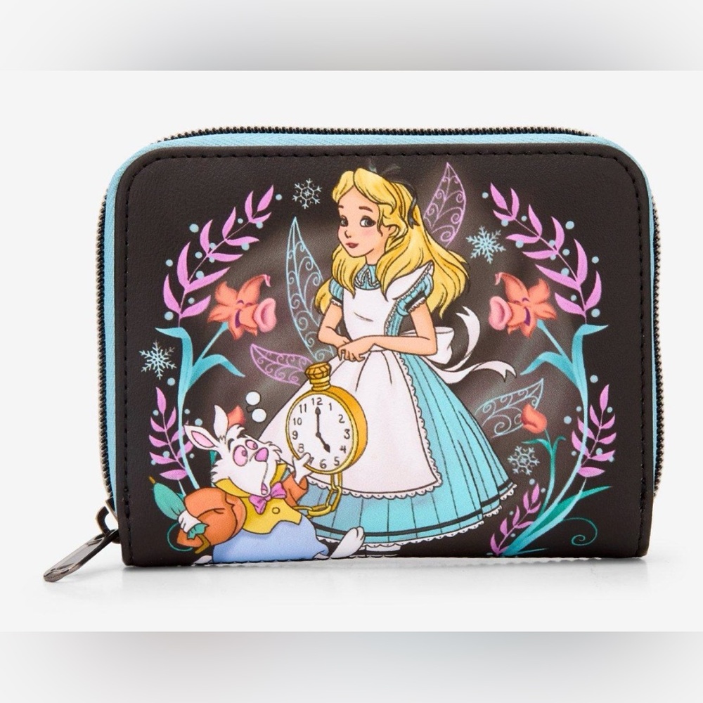 Disney Loungefly Alice in Wonderland Wallet- New